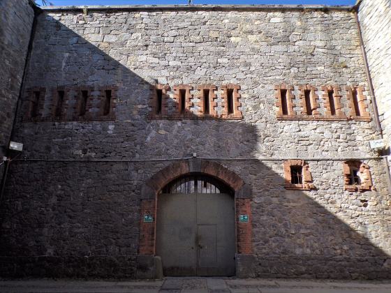 Il cortile centrale del forte